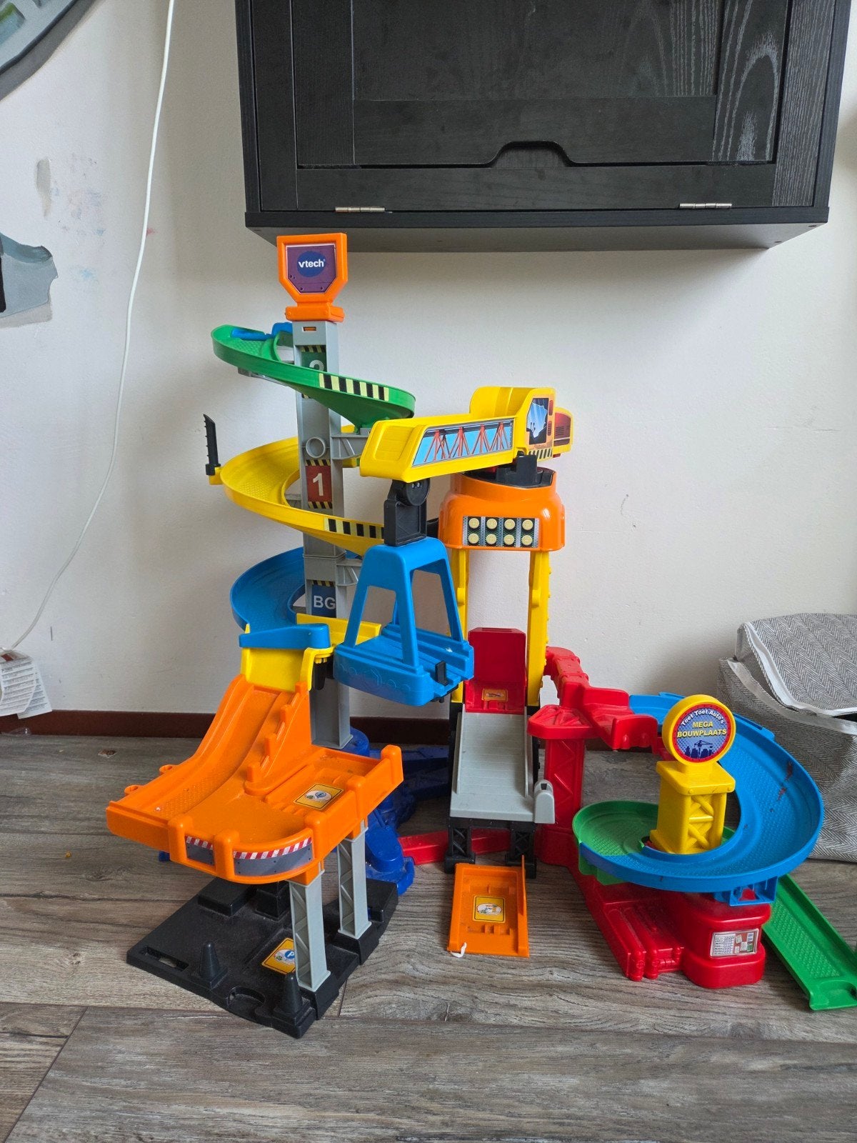 VTech Toet Toet Auto's Mega Bouwplaats, Ophalen of Verzenden, 2 tot 4 jaar