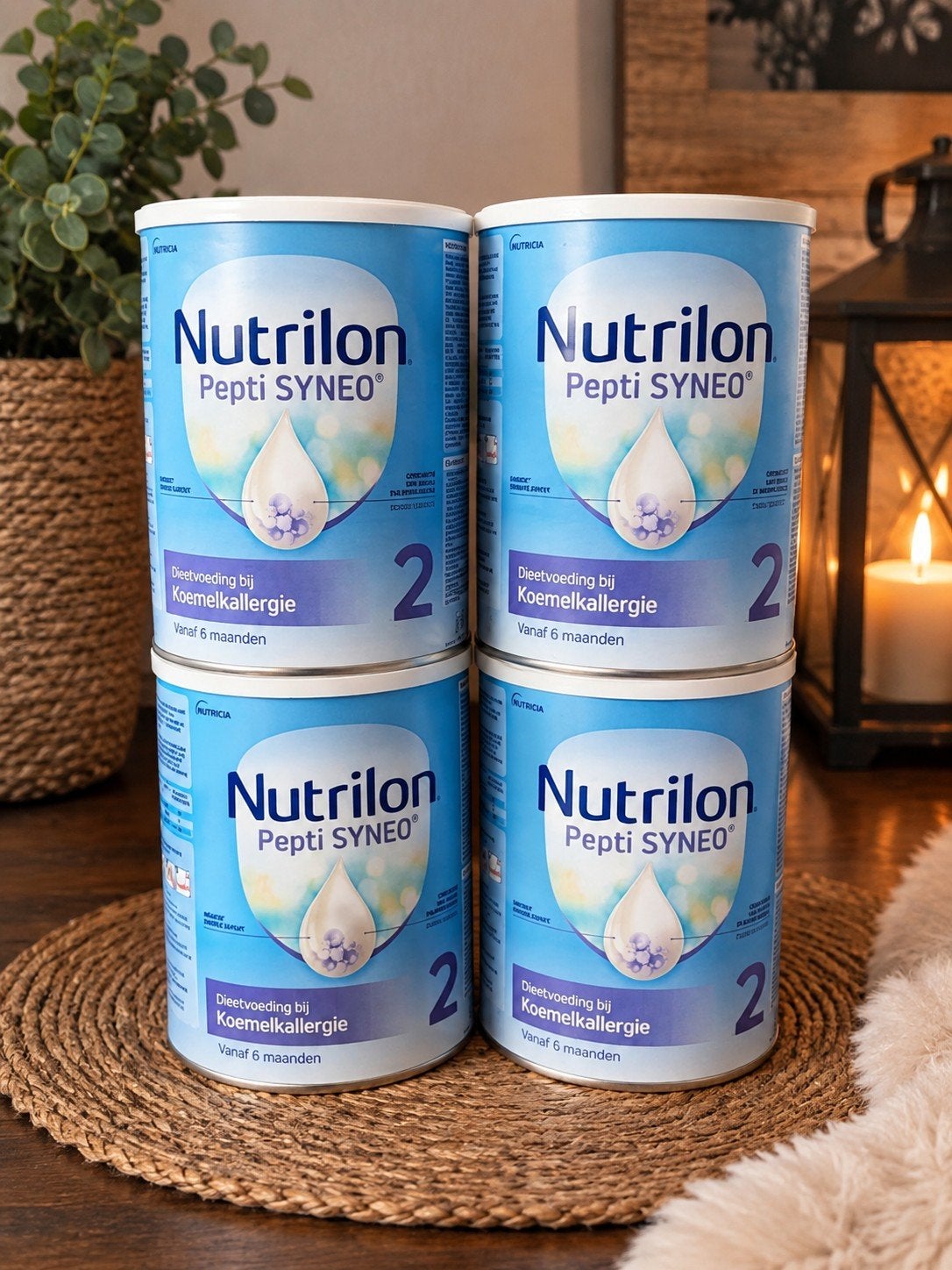 4x Nutrilon Pepti SYNEO 2 - Dieetvoeding bij Koemelkallergie, Ophalen of Verzenden, Nieuw, Overige typen, Nutrilon