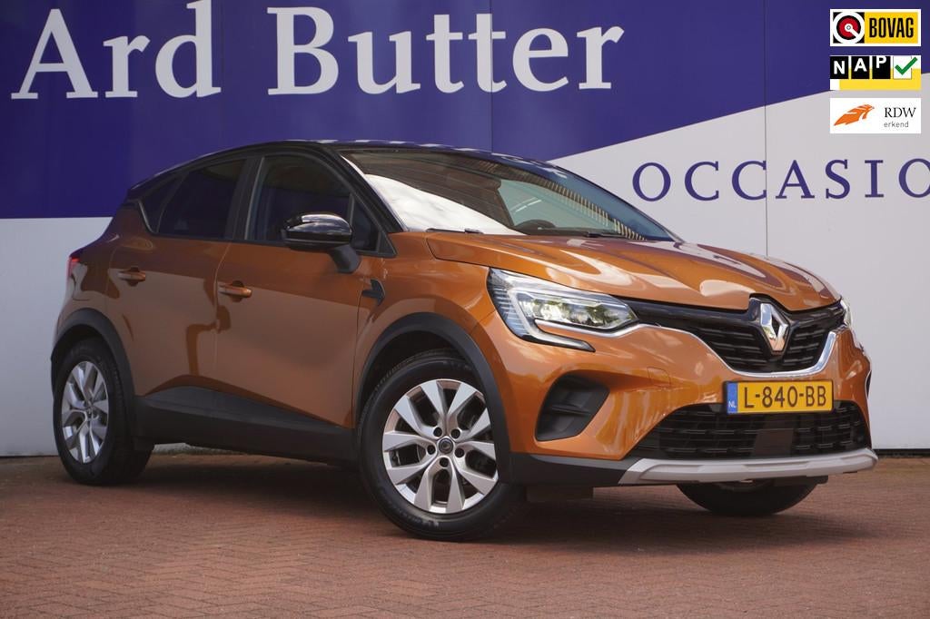Renault Captur 1.0 TCe 100 Bi-Fuel Business Navi+Led+ecc+17", Voorwielaandrijving, Stof, Gebruikt, Overige kleuren