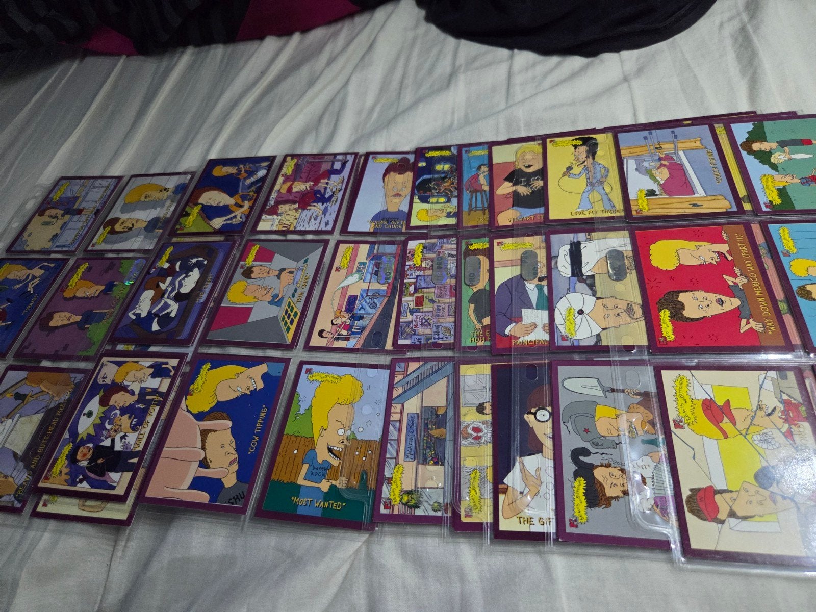 Beavis & butthead complete set trading cards, Ophalen of Verzenden