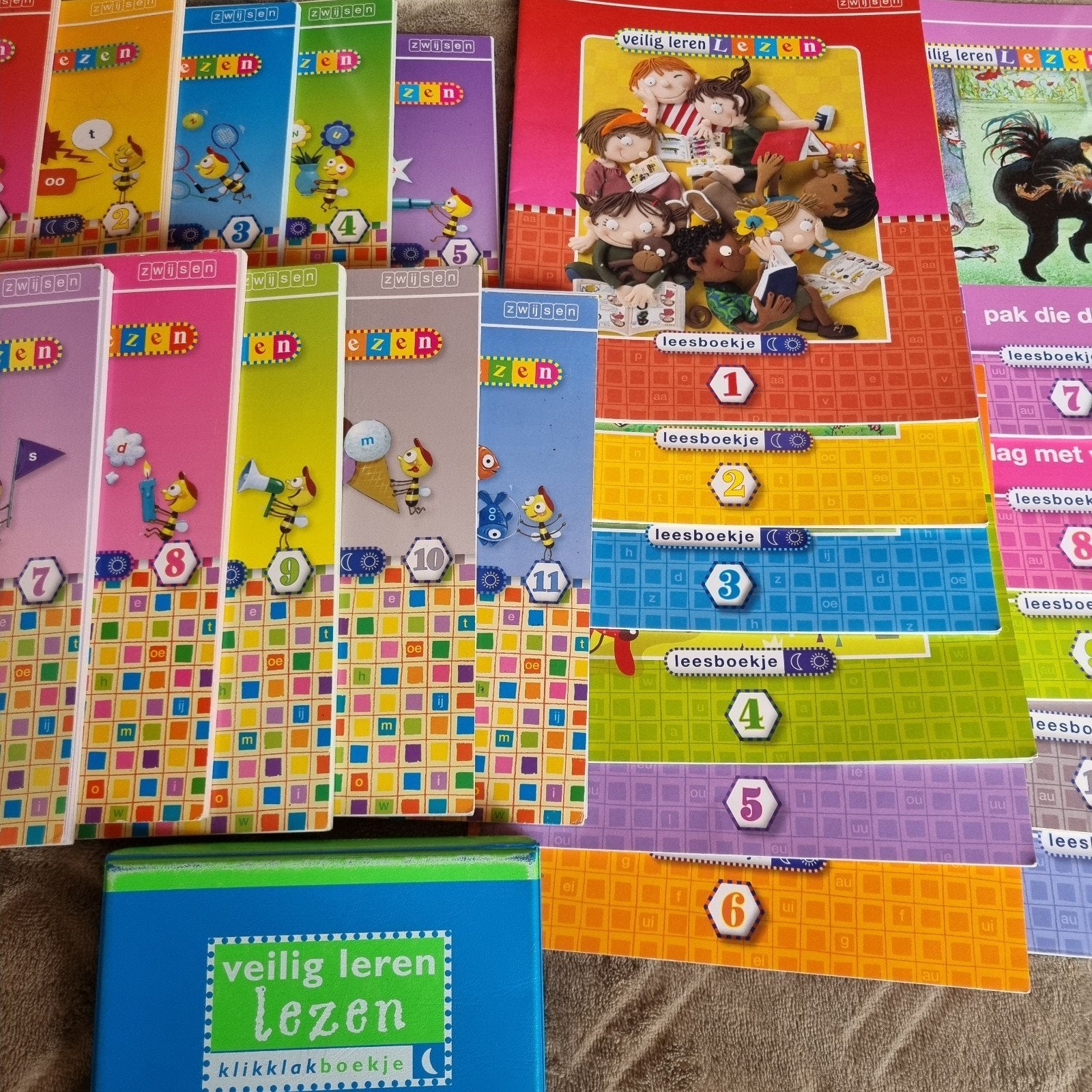 Veilig Leren Lezen -  leesboek- veilig gespeld-klikklakboek, Gelezen, Ophalen of Verzenden, Zwijsen, Nederlands