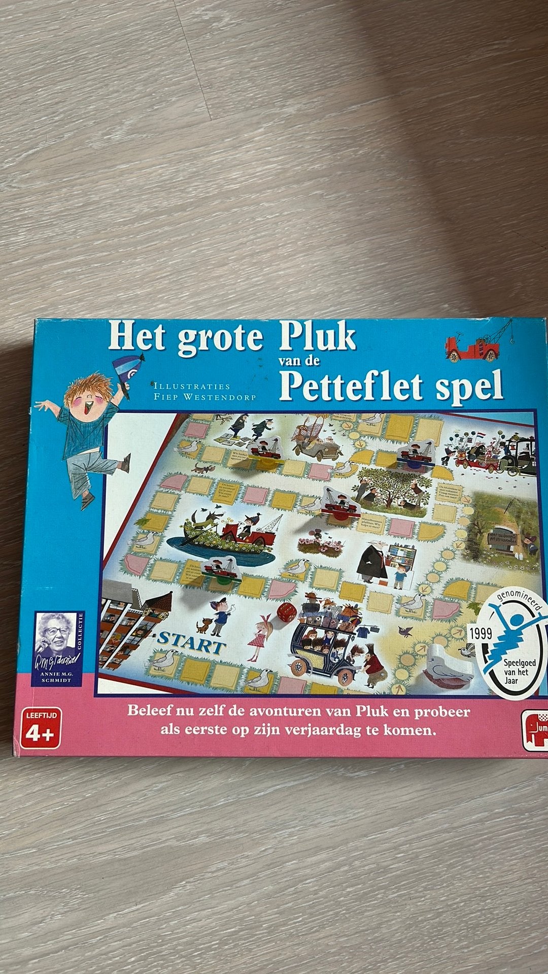 Bordspel Pluk van de Pettenflet, Ophalen, Zo goed als nieuw
