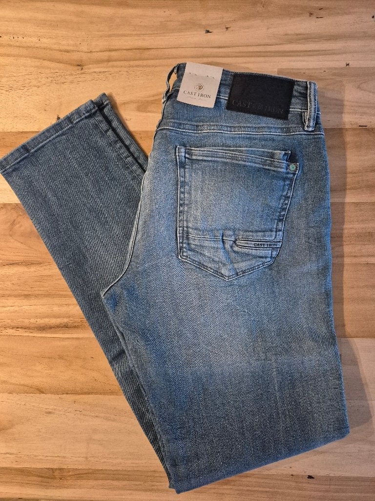 Heren jeans Cast Iron Mt. 36x34 (nieuw), Kleding | Heren, Ophalen, Blauw, Overige jeansmaten, Nieuw