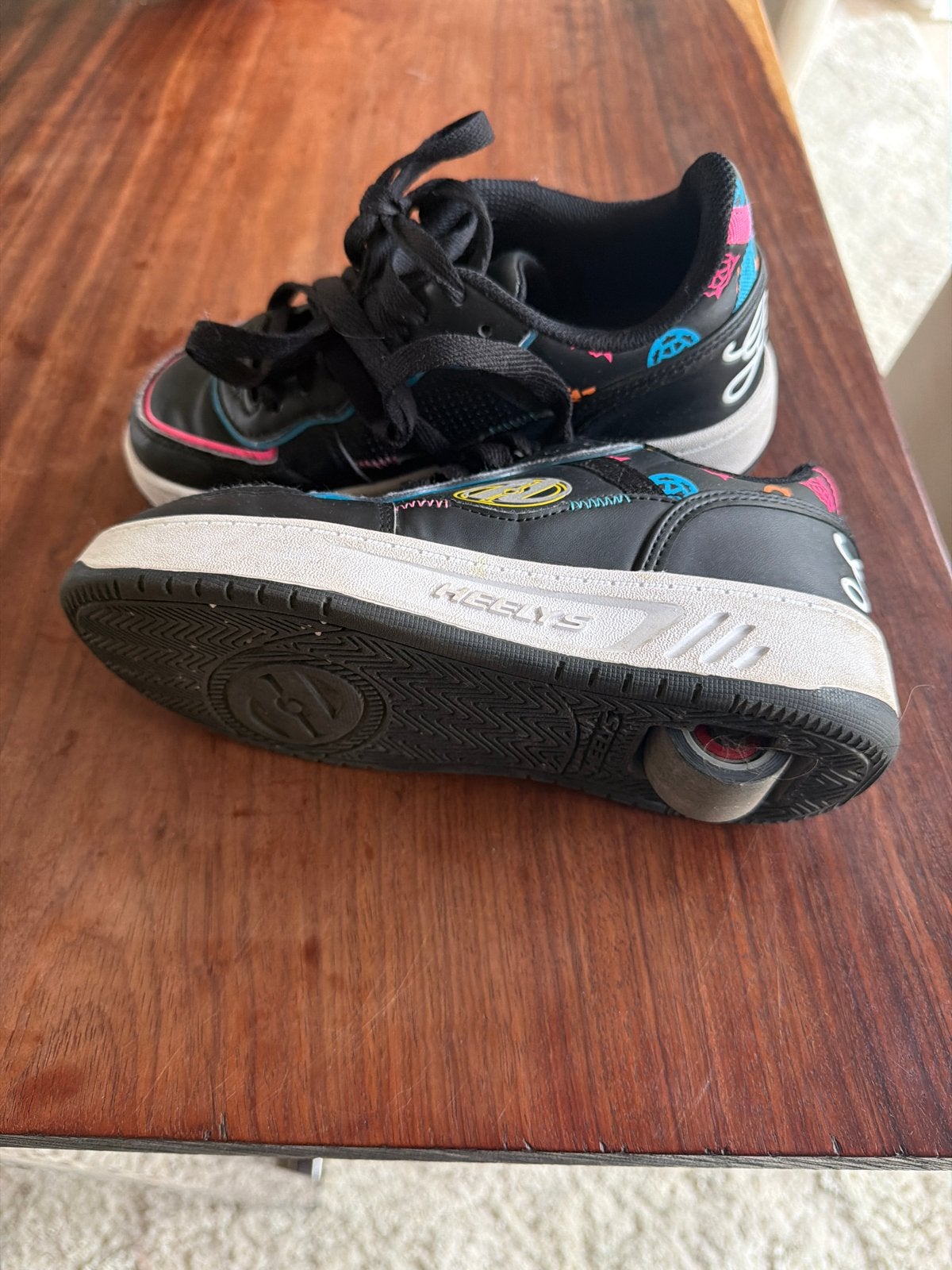 Heelys rolschoenen zwart maat 34, Ophalen of Verzenden, Gebruikt, Kinderen