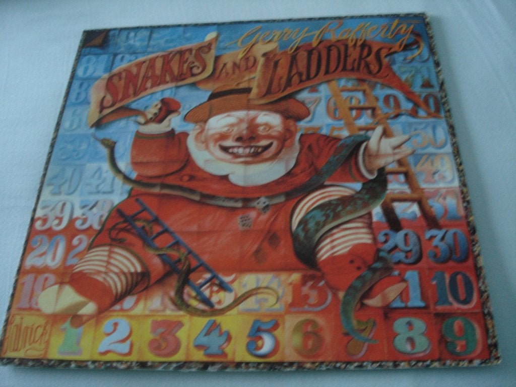 GERRY RAFFERTY  -SNAKES AND LADDERS, LP, Gebruikt, Ophalen of Verzenden, 12 inch