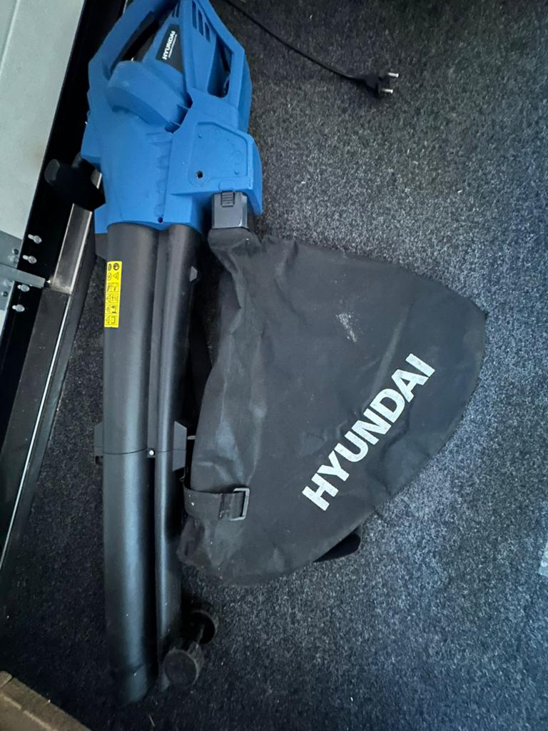 Hyundai bladblazer op stroom, Tuin en Terras, Ophalen, Elektrisch