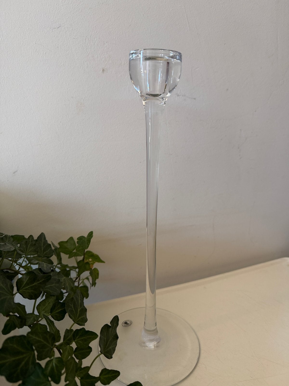 Vintage ikea blomster kandelaar 1999, Ophalen of Verzenden, Glas