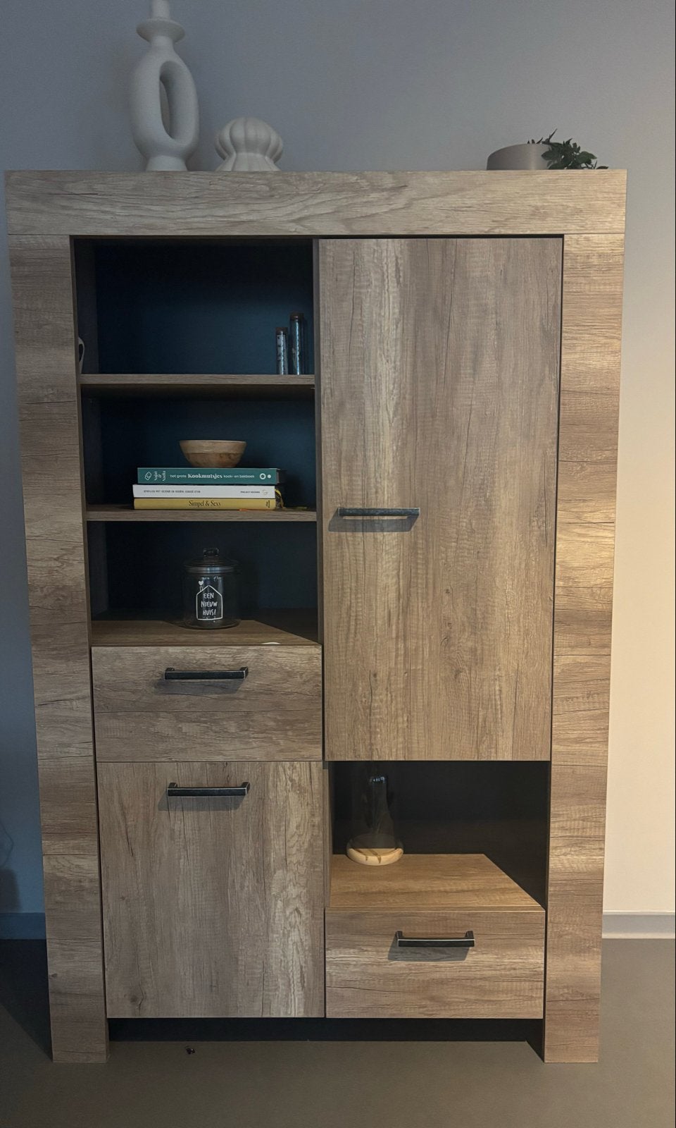Tv meubel en kast Lidia (Leenbakker) - Nette staat, Ophalen, 100 tot 150 cm, Zo goed als nieuw, 150 tot 200 cm