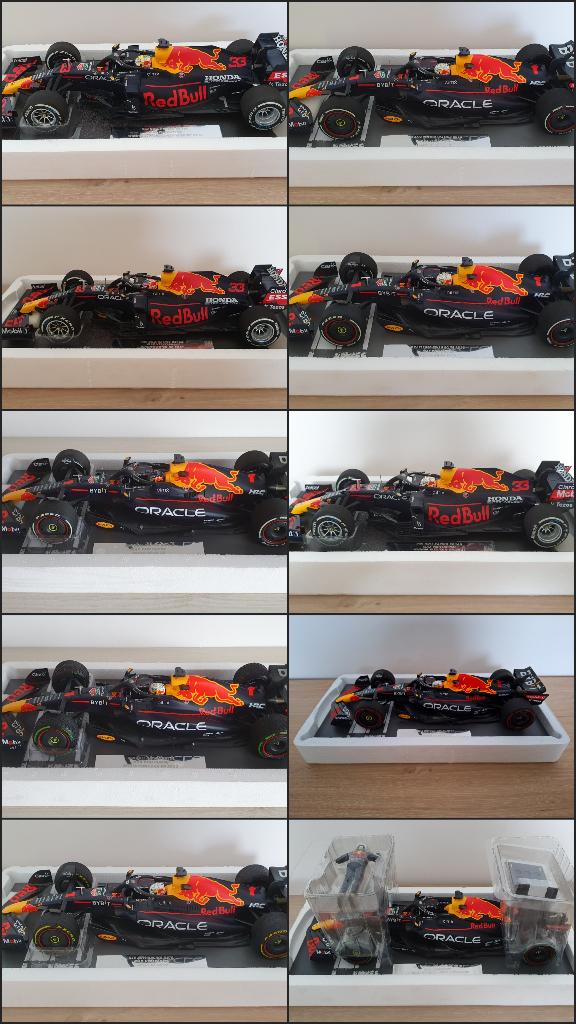 MiniChamps 1:18 Max Verstappen Red Bull modellen, Hobby en Vrije tijd, Modelauto's | 1:18, Ophalen of Verzenden, Nieuw, Auto, MiniChamps