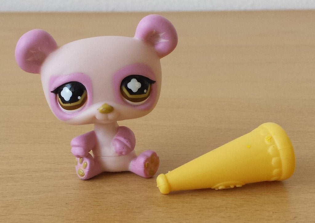 Littlest Pet Shop #899 : Panda + toeter - 2008, Gebruikt, Ophalen of Verzenden, Hasbro, Nvt