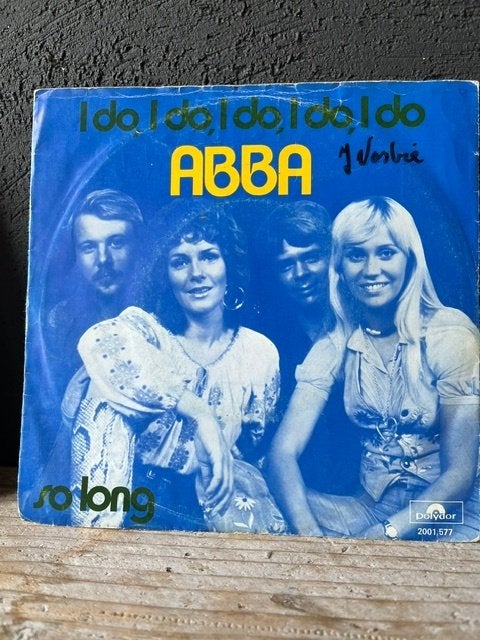 2 Singles ABBA, Ophalen of Verzenden, Gebruikt, Pop, Single