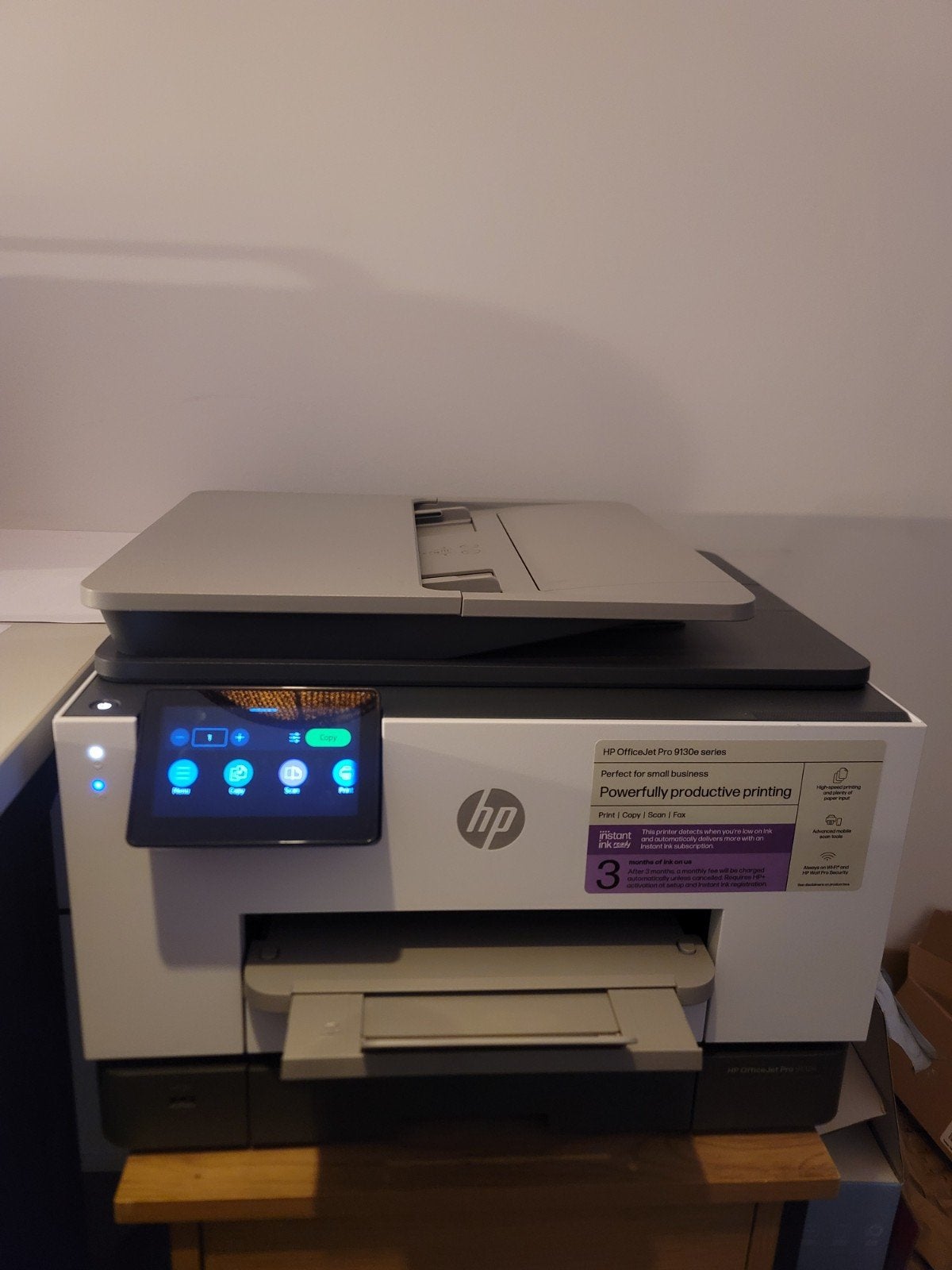 HP OfficeJet Pro 9130e All-in-One Printer - Zo goed als nieu, Computers en Software, Ophalen, Inkjetprinter, All-in-one, Draadloos