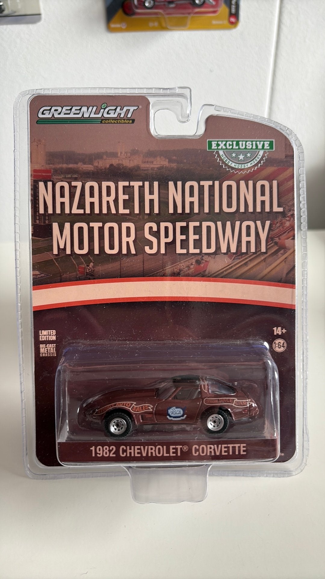 Greenlight 1982 Chevrolet Corvette 1/64, Ophalen of Verzenden, Nieuw, Auto