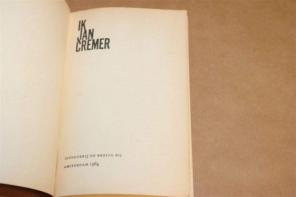 Ik Jan Cremer — Bezige Bij, 16e Druk 1964, Boeken, Ophalen of Verzenden, Gelezen