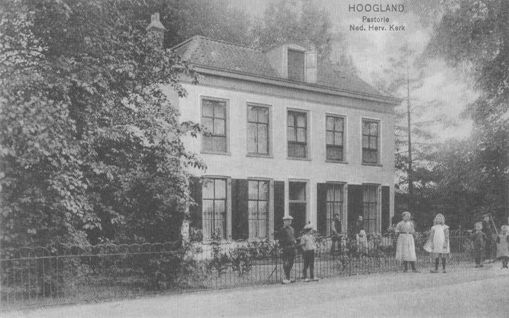 Hoogland Pastorie Ned. Herv. Kerk, Verzenden, 1920 tot 1940, Ongelopen, Utrecht