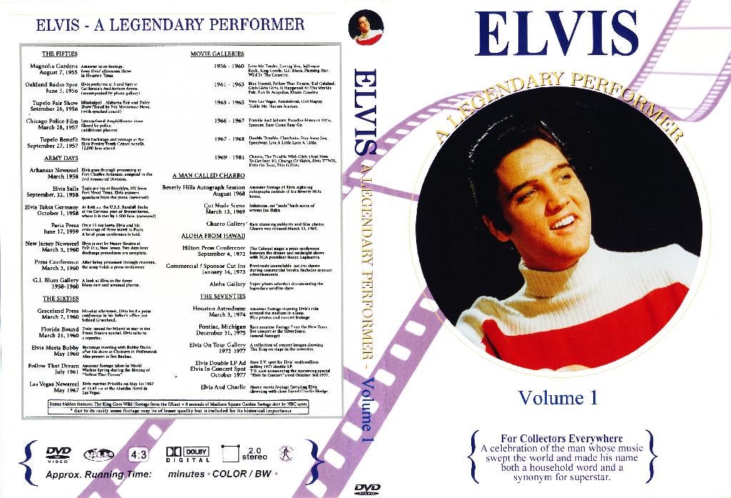 ELVIS PRESLEY A LEGENDARY PERFORMER VOLUME 1, Cd's en Dvd's, Alle leeftijden, Ophalen of Verzenden, Zo goed als nieuw