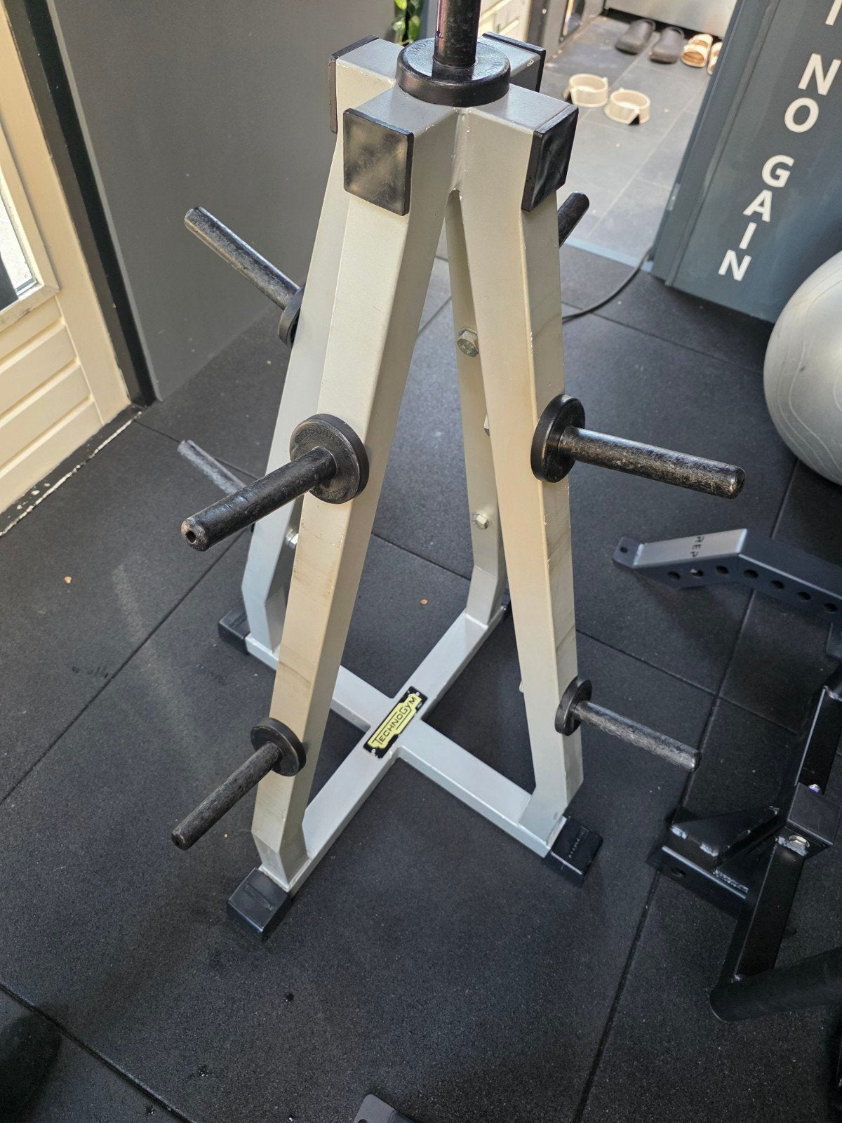 Technogym Plate Tree - Schijvenrek voor gewichtsschijven, Ophalen, Benen, Gebruikt, Overige typen
