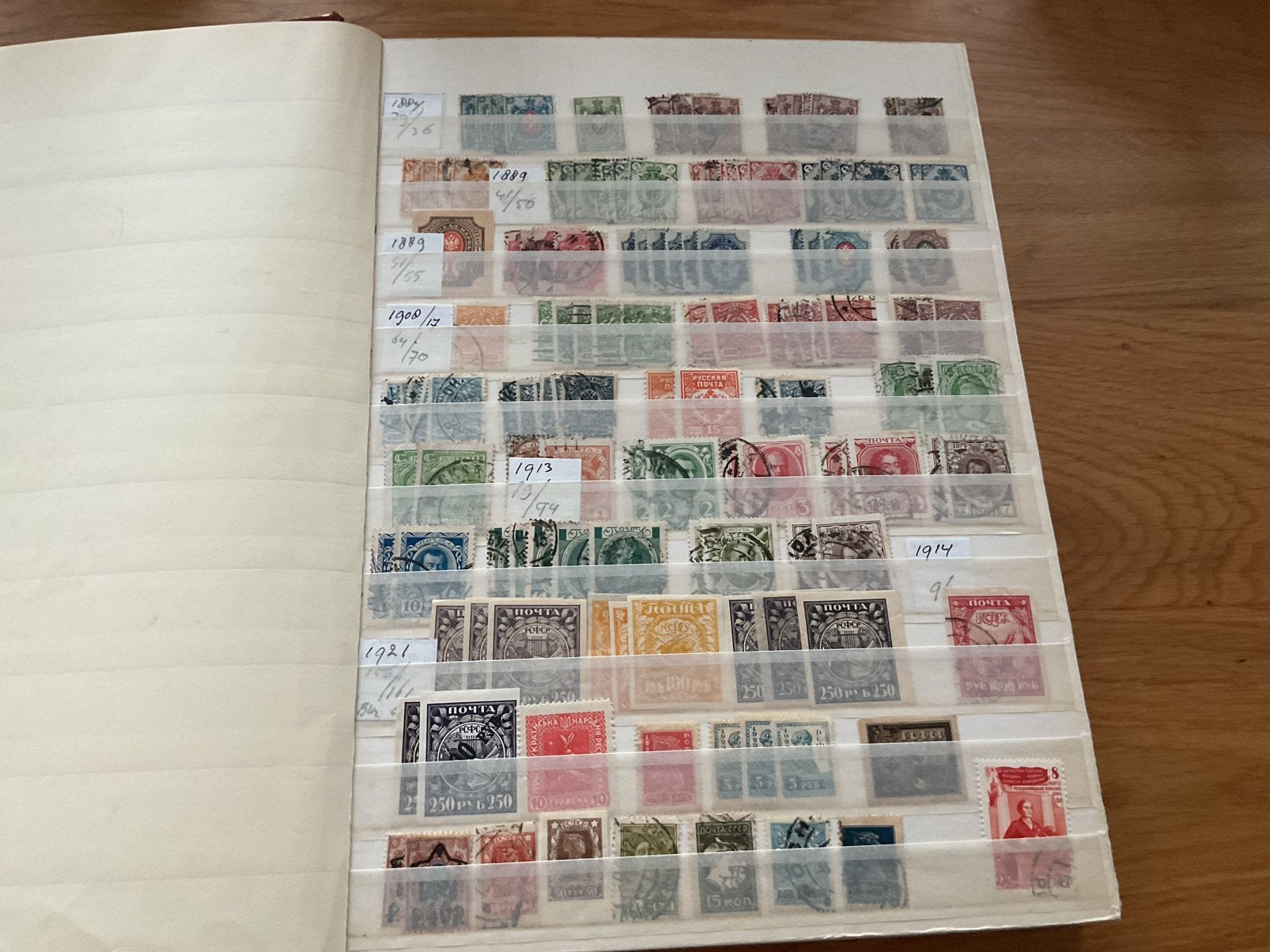 Stockboek Sovjetunie/ Rusland, Ophalen of Verzenden, Buitenland