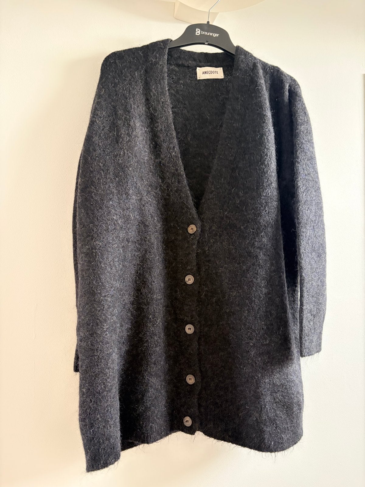 Anecdote mohair vest - maat S, Ophalen of Verzenden, Gedragen, Maat 36 (S), Grijs