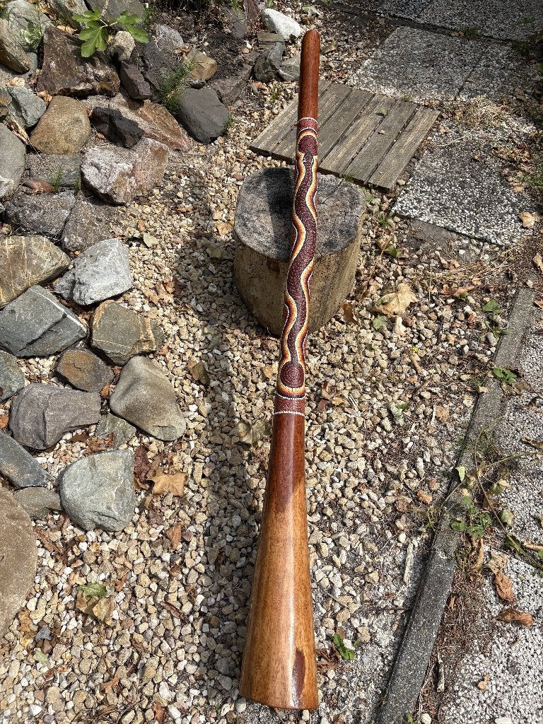 Didgeridoo Eucalyptushout C, Muziek en Instrumenten, Blaasinstrumenten | Didgeridoos, Ophalen, Zo goed als nieuw