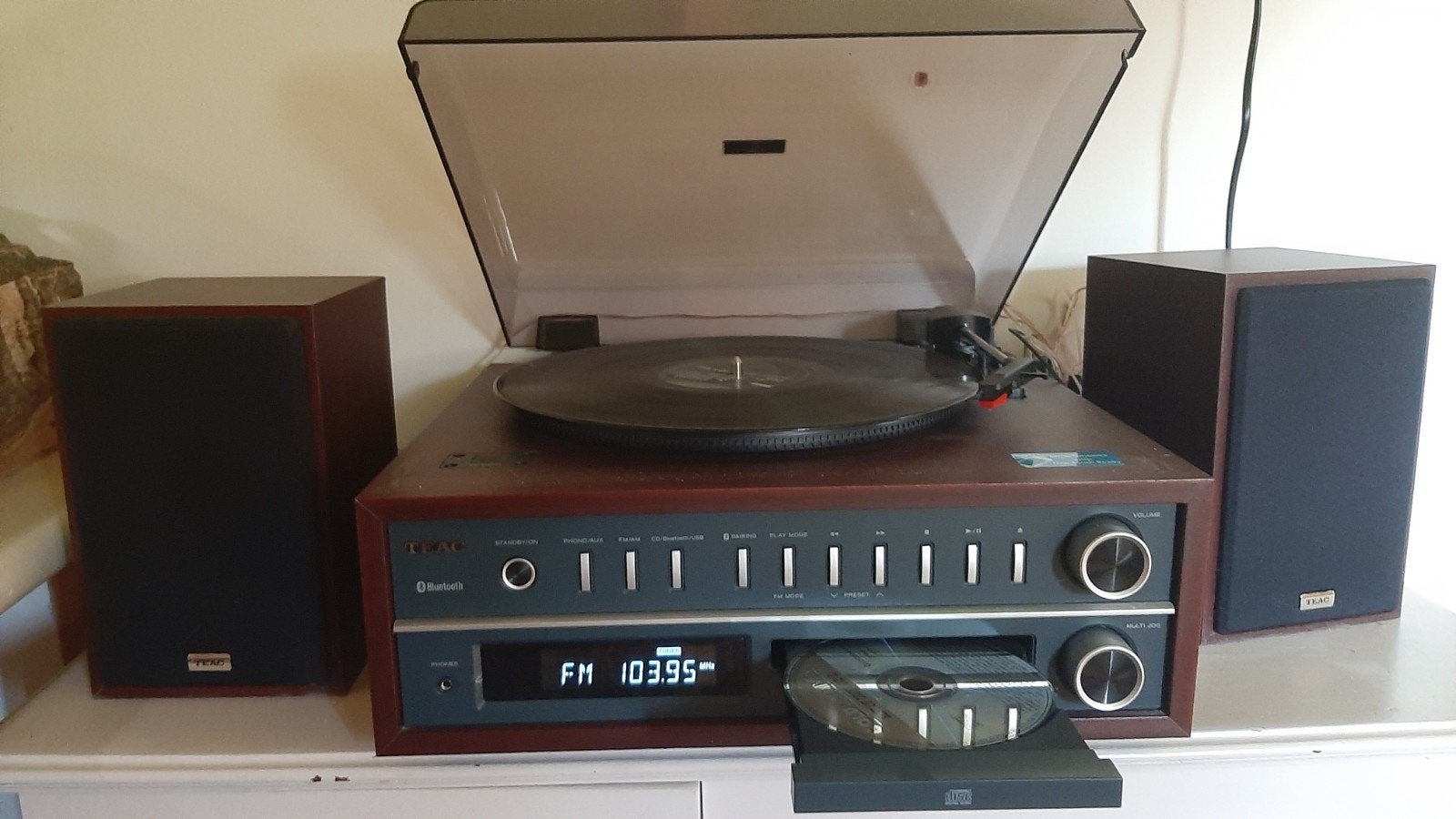 Teac MC-D800: Platenspeler, Radio, CD & Bluetooth, Ophalen, Zo goed als nieuw, Cd-speler, Overige merken