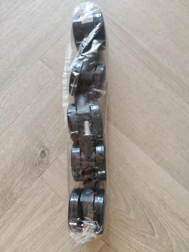 Harde bureaustoelwielen 60mm - Stift 11mm, Ophalen of Verzenden, Nieuw
