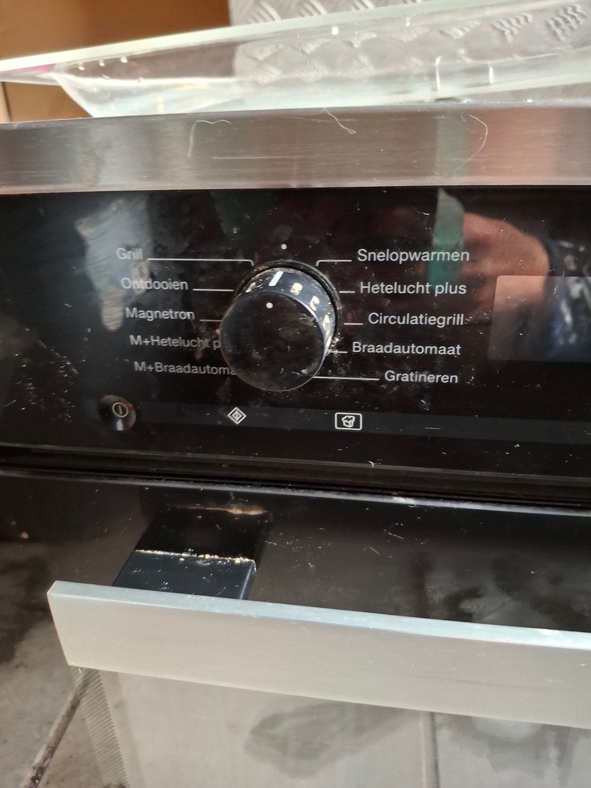 Miele Combi Magnetron met Grill en glazen schaal, Ophalen, Combimagnetron, Gebruikt, 60 cm of meer