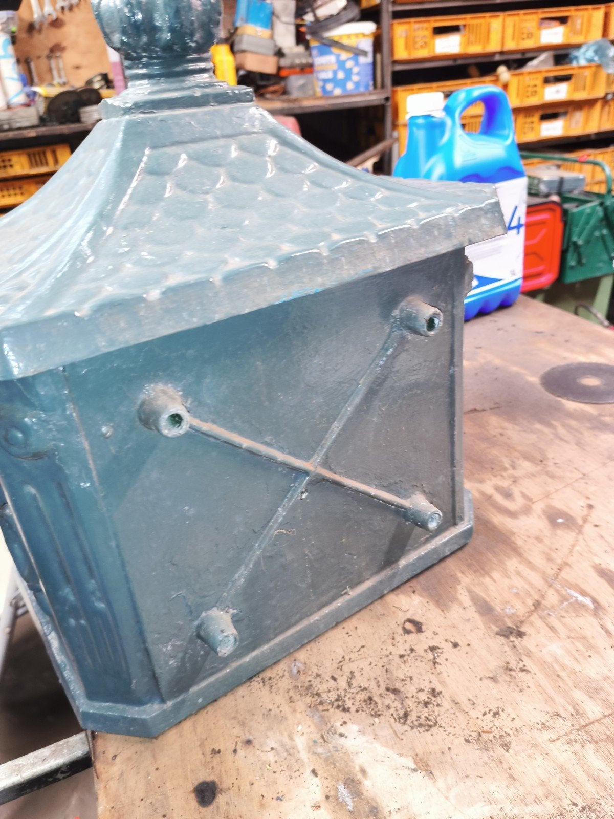 brievenbus voor wandmontage, Tuin en Terras, Ophalen of Verzenden, Gebruikt, IJzer, Wandbrievenbus