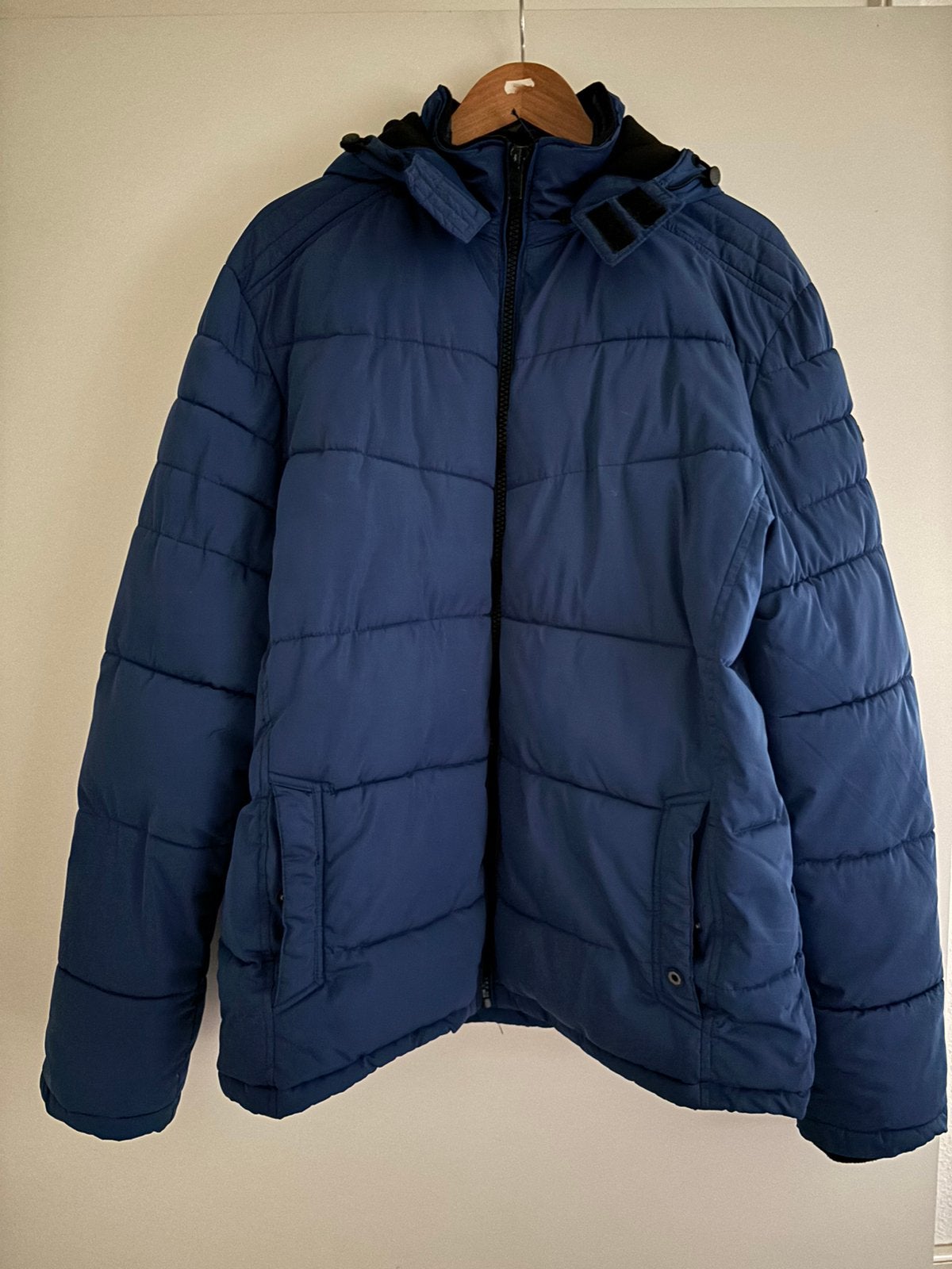 Petrol jas XXL, Ophalen of Verzenden, Zo goed als nieuw, Overige maten, Blauw