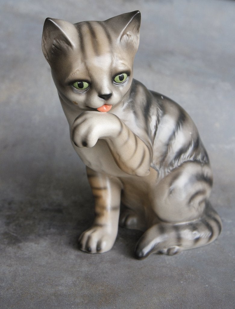 Goebel kat, made in W. Germany, Ophalen of Verzenden, Gebruikt, Dier