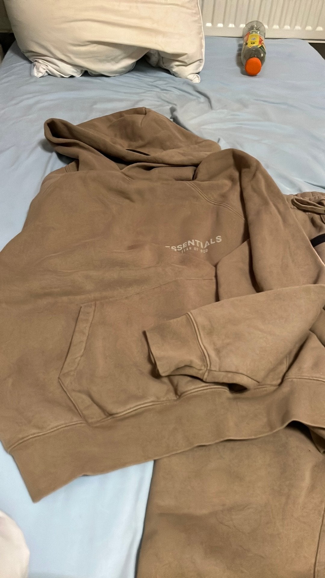 Essentials pakje bruin/beige, Bruin, Verzenden, Gedragen, Maat 46 (S) of kleiner