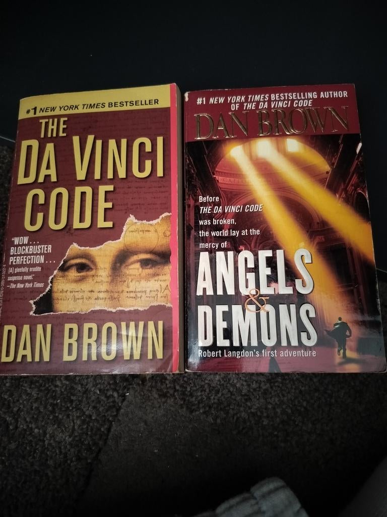 Dan Brown: The Da Vinci Code & Angels & Demons (Engels), Wereld overig, Dan Brown, Ophalen, Gelezen