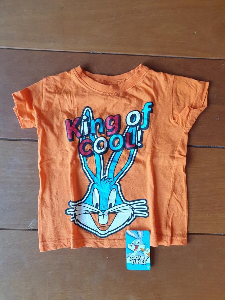 Oranje shirt Koningsdag, Ophalen of Verzenden, Zo goed als nieuw, 110 t/m 116, Jongen of Meisje