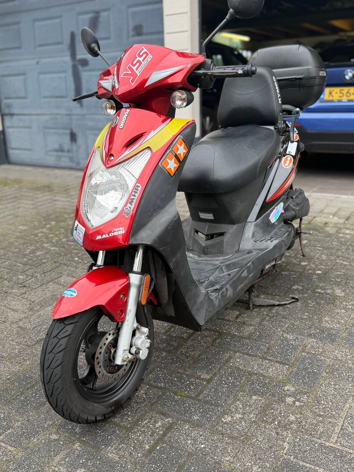 Kymco Agility 72cc (50cc) snor, Ophalen, 72 cc, Zo goed als nieuw, Maximaal 25 km/u