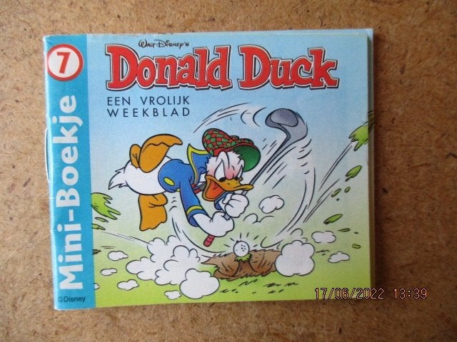 adv6695 donald duck mini 7, Eén stripboek, Ophalen, Gelezen