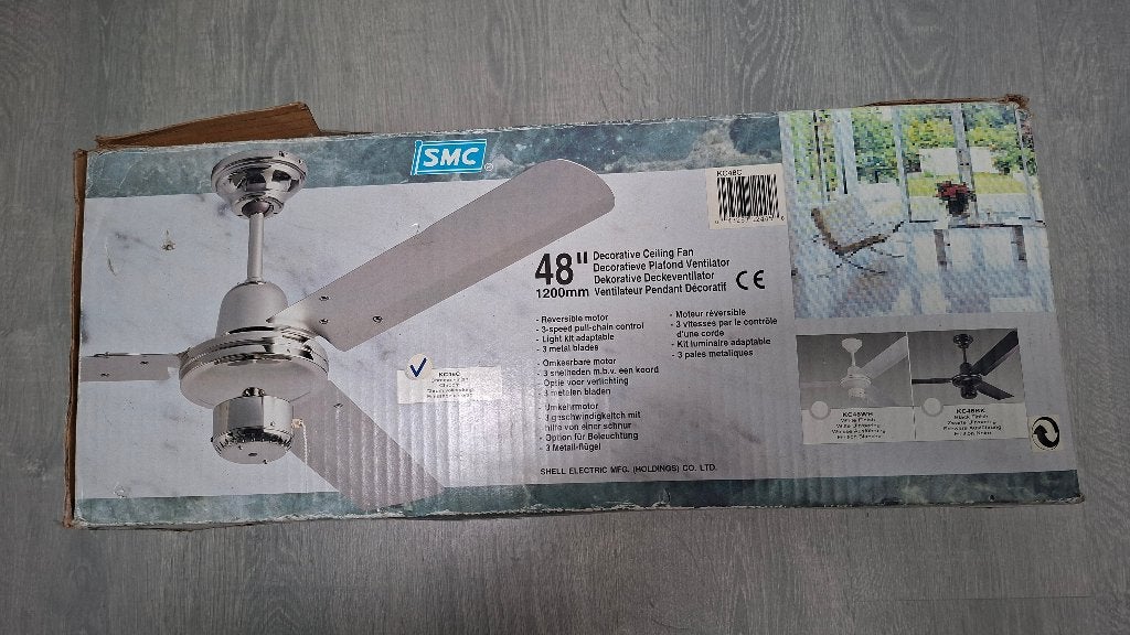 ventilator, Ophalen, Gebruikt, Plafondventilator