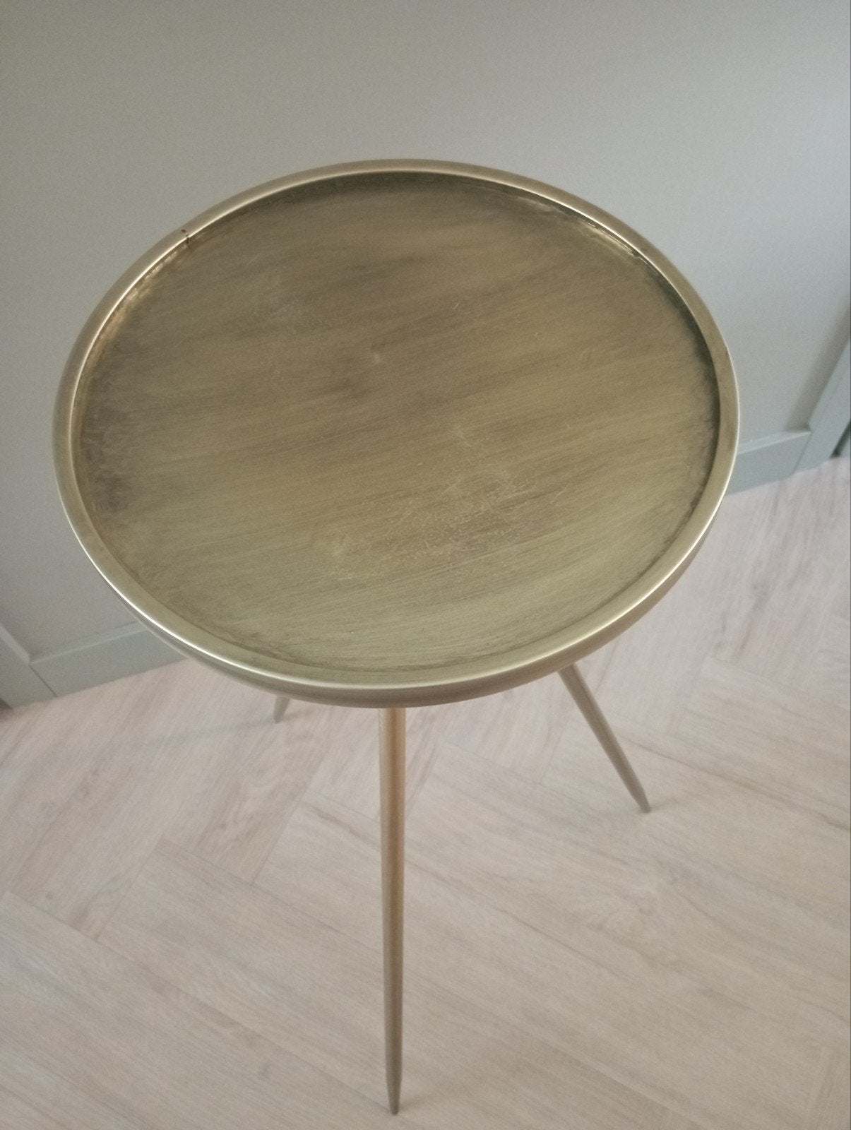 Light & Living bijzet-, deco- of plantentafel, Huis en Inrichting, Tafels | Bijzettafels, Ophalen, Minder dan 55 cm, Modern, Industrieel