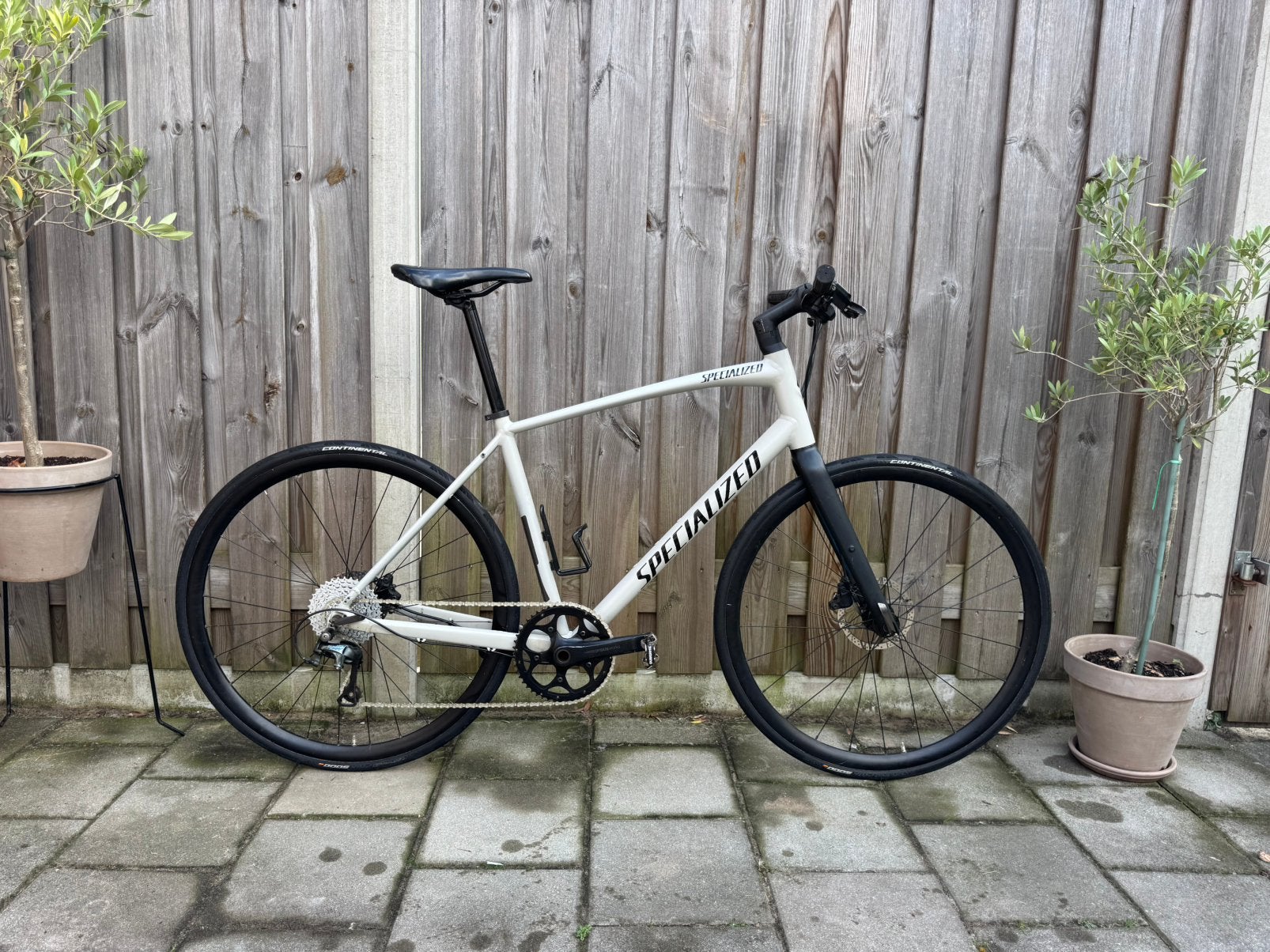 Specialized Sirrus fitness fiets; beige; maat L, Tiagra 10v, Ophalen, Zo goed als nieuw, Meer dan 20 versnellingen, Overige merken