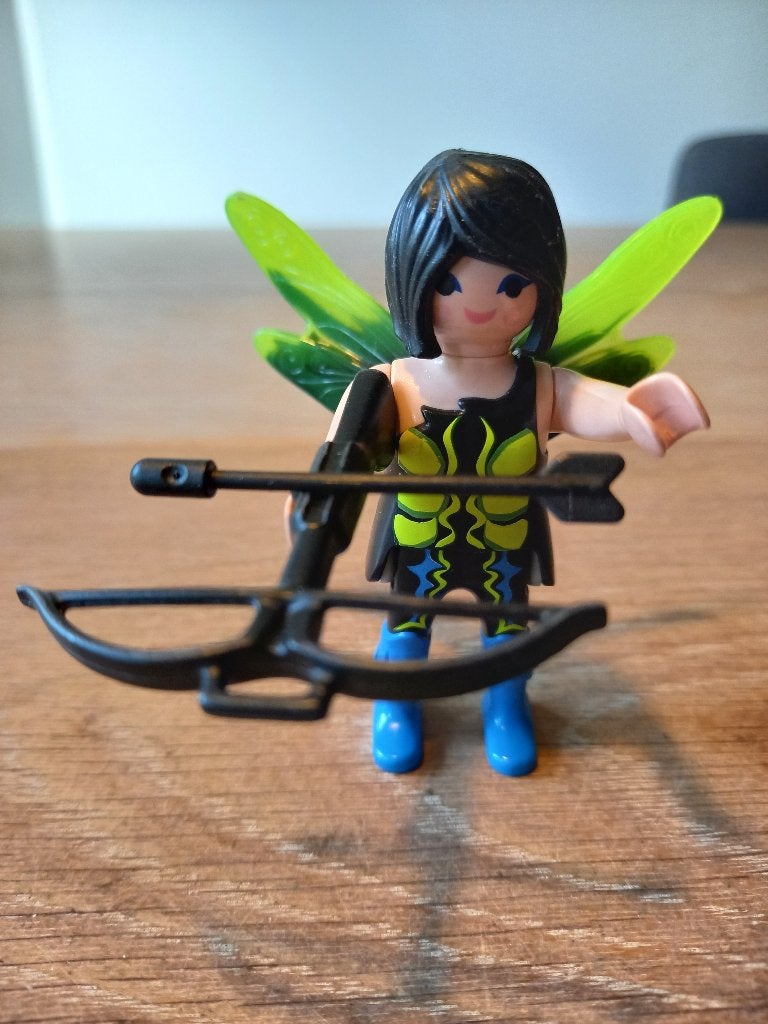 Playmobil Fee met pijl en boog - 6841 COMPLEET, Kinderen en Baby's, Speelgoed | Playmobil, Ophalen of Verzenden, Zo goed als nieuw