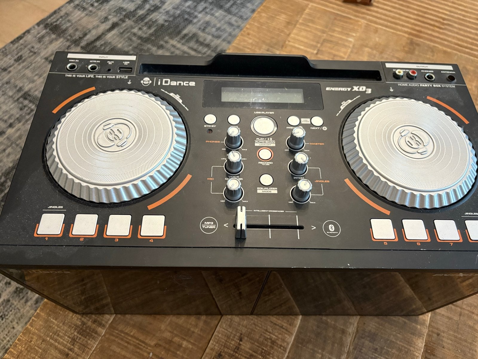 iDance Energy XD3 DJ-set met ingebouwde speakers en lichten, Muziek en Instrumenten, Dj-sets en Draaitafels, Ophalen, Gebruikt