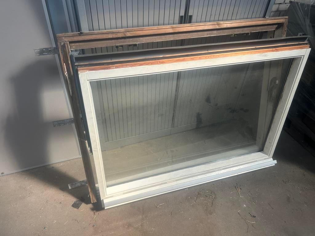 Tekoop Dakraam, Ophalen, Gebruikt, 80 tot 120 cm, Dubbelglas