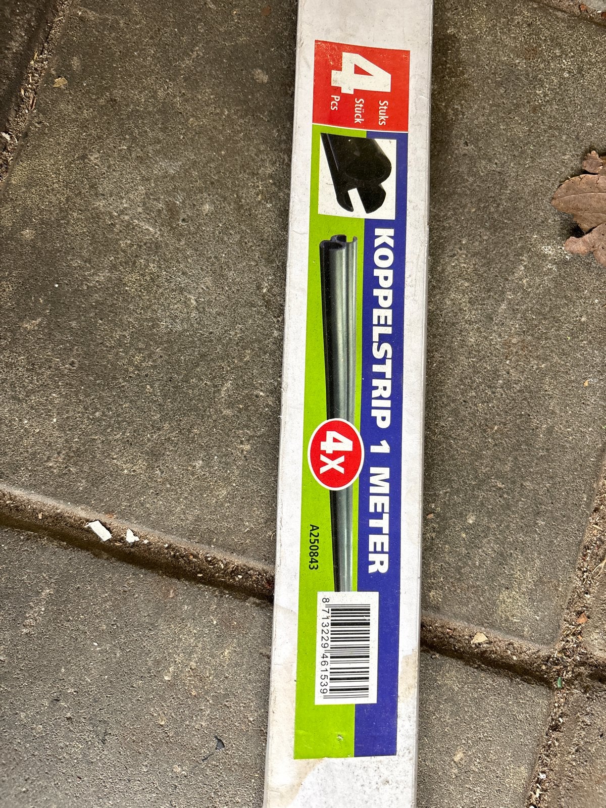 Koppelstrip 1 meter (4 stuks), Verzenden, Nieuw