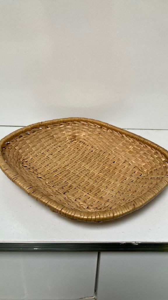 Vintage broodmand broodschaal 33*24cm, Ophalen of Verzenden, Zo goed als nieuw, Rechthoekig, Hout