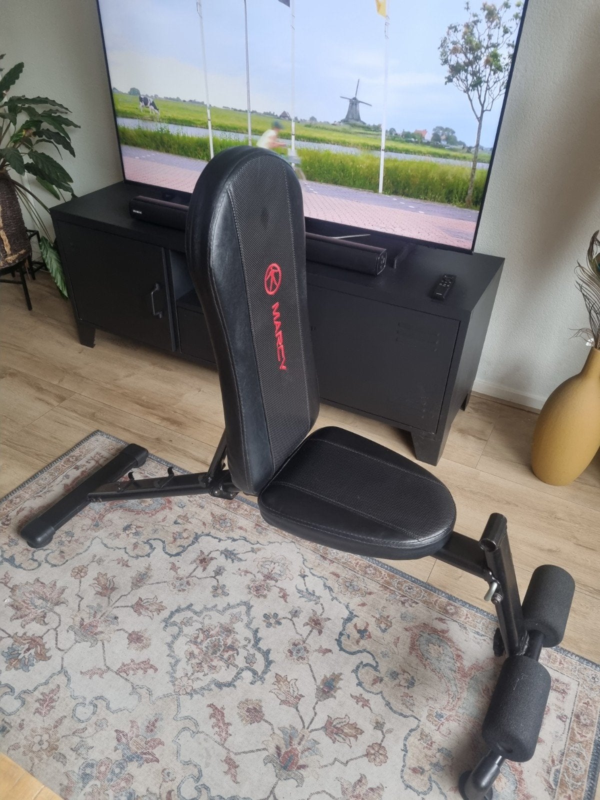 Marcy Sportbankje - Zo goed als nieuw, Sport en Fitness, Fitnessmaterialen, Ophalen of Verzenden, Zo goed als nieuw, Buik, Fitnessbank