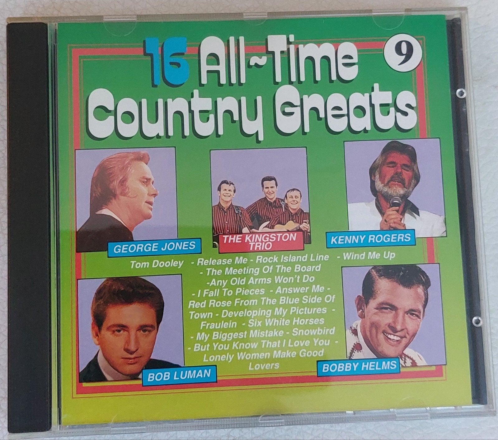 16 All-Time Country Greats CD - Diverse Artiesten, Ophalen of Verzenden, Gebruikt, Verzamelalbum, Country