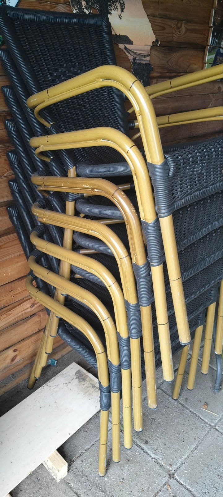 Goede kwaliteit Terrasstoelen - Stapelbaar, Ophalen
