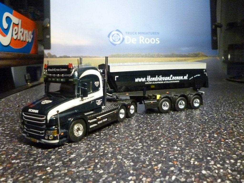 Tekno Scania T500 torpedo Hendrik van Loenen, Ophalen of Verzenden, Nieuw, Bus of Vrachtwagen, Tekno