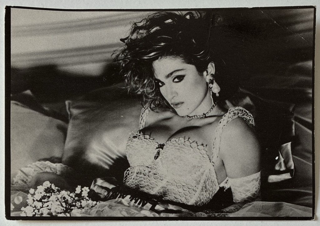 Madonna - Like A Virgin (kaart), Ophalen of Verzenden, Gebruikt, Foto of Kaart