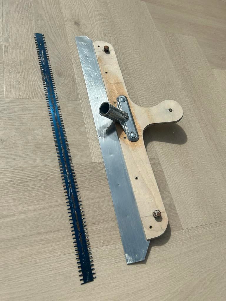 Egaliseerrakel voor gietvloer en egalisatie, Ophalen of Verzenden, Gebruikt