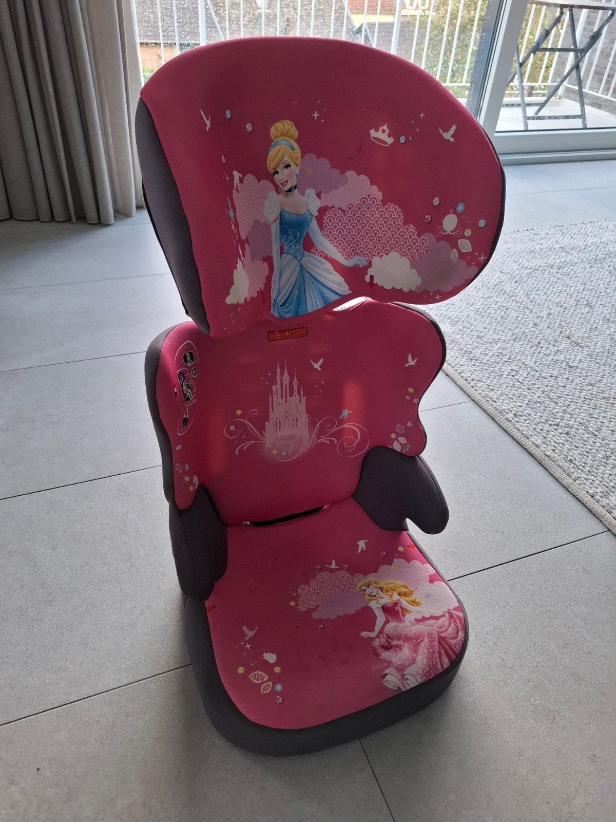 Maxi-Cosi autostoel met Disney Princess design, Ophalen, 15 t/m 36 kg, Verstelbare rugleuning, Maxi-Cosi